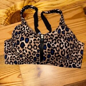 Leopard Print Sports Bra